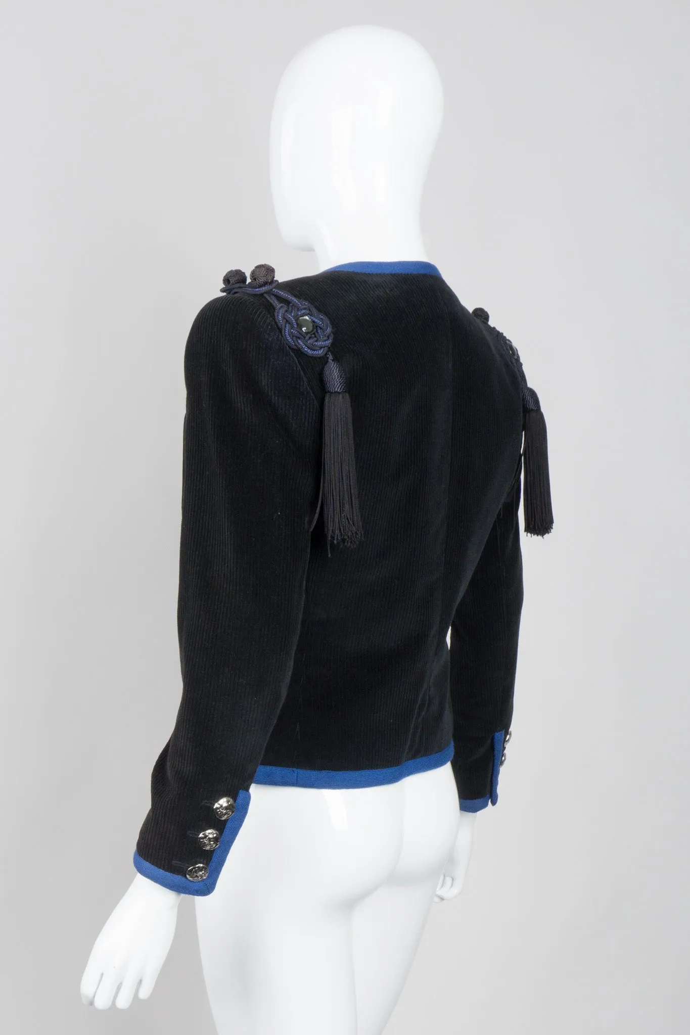 Corduroy Tassel Jacket