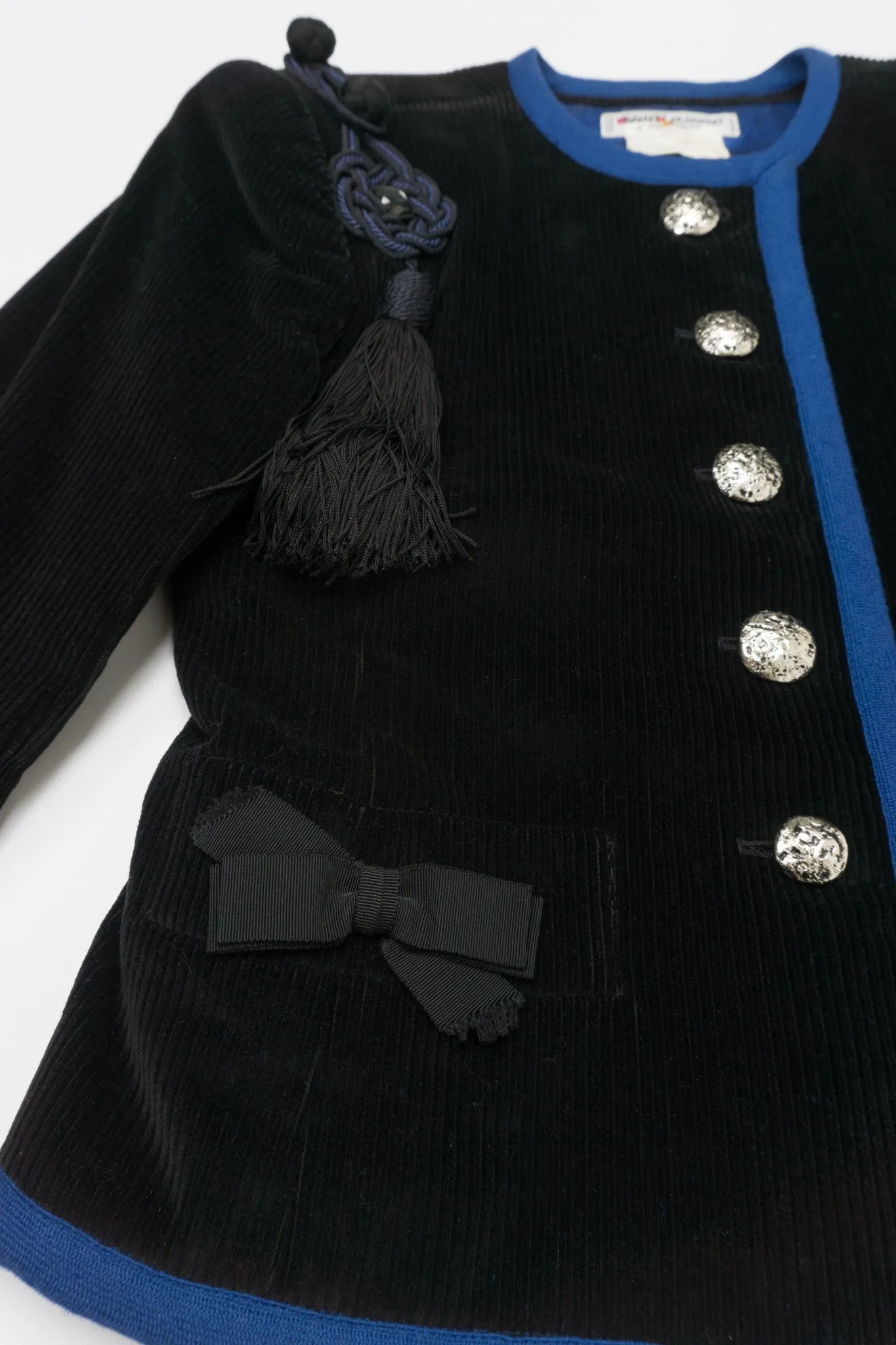 Corduroy Tassel Jacket