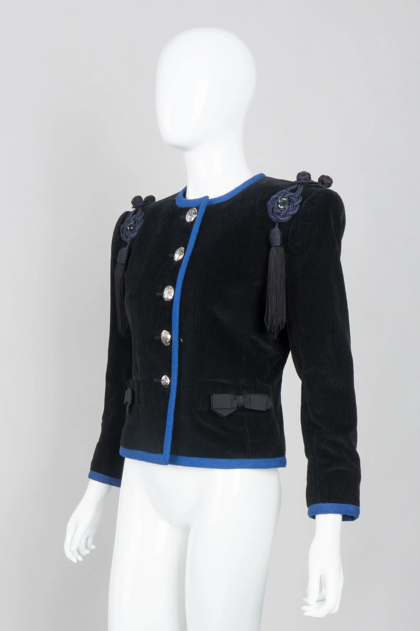 Corduroy Tassel Jacket