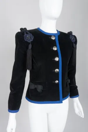 Corduroy Tassel Jacket