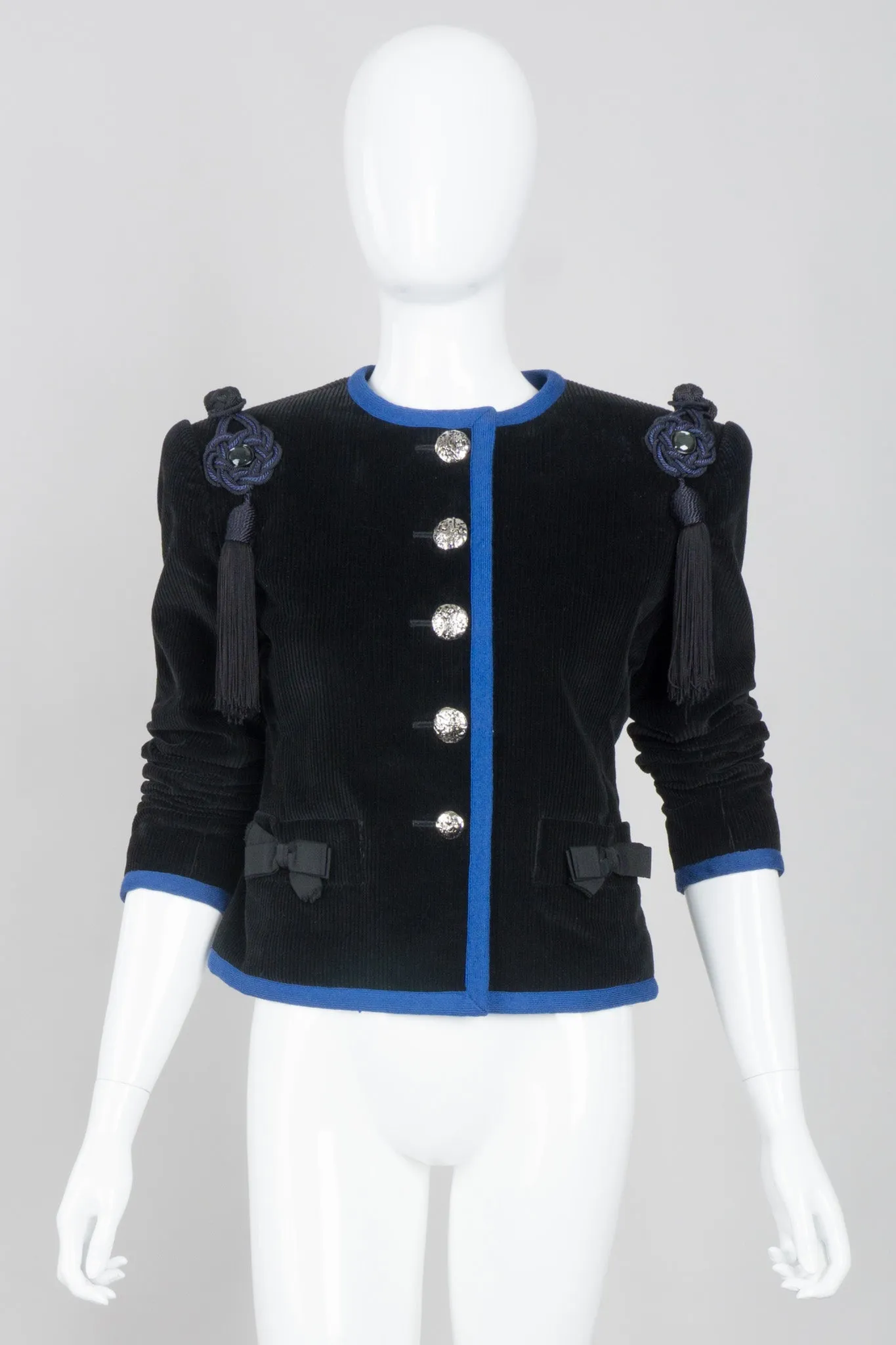 Corduroy Tassel Jacket