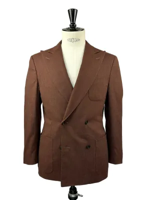 Corneliani Brown Double Breasted Jacket