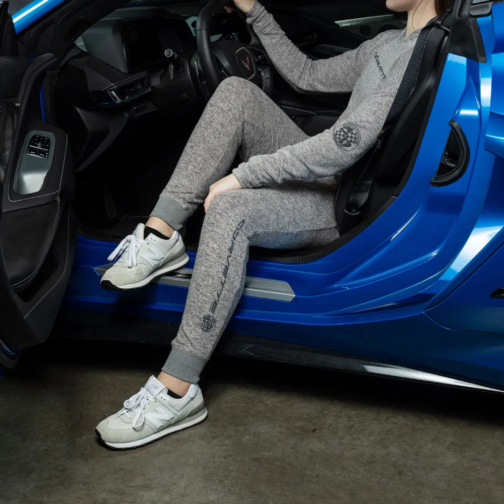 Corvette Ladies' Charcoal Lounge Jogger Pants