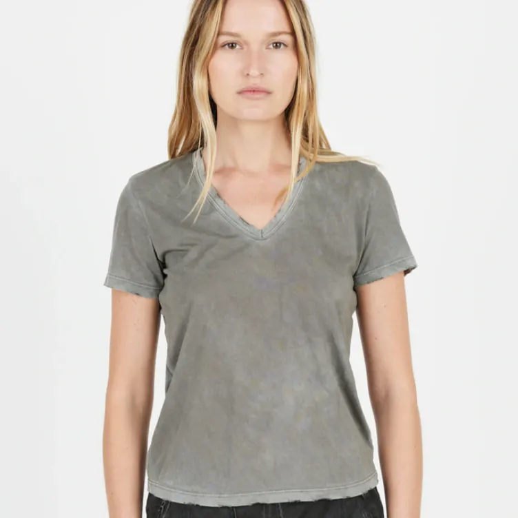 Cotton Citizen Standard V Neck Vintage Taupe