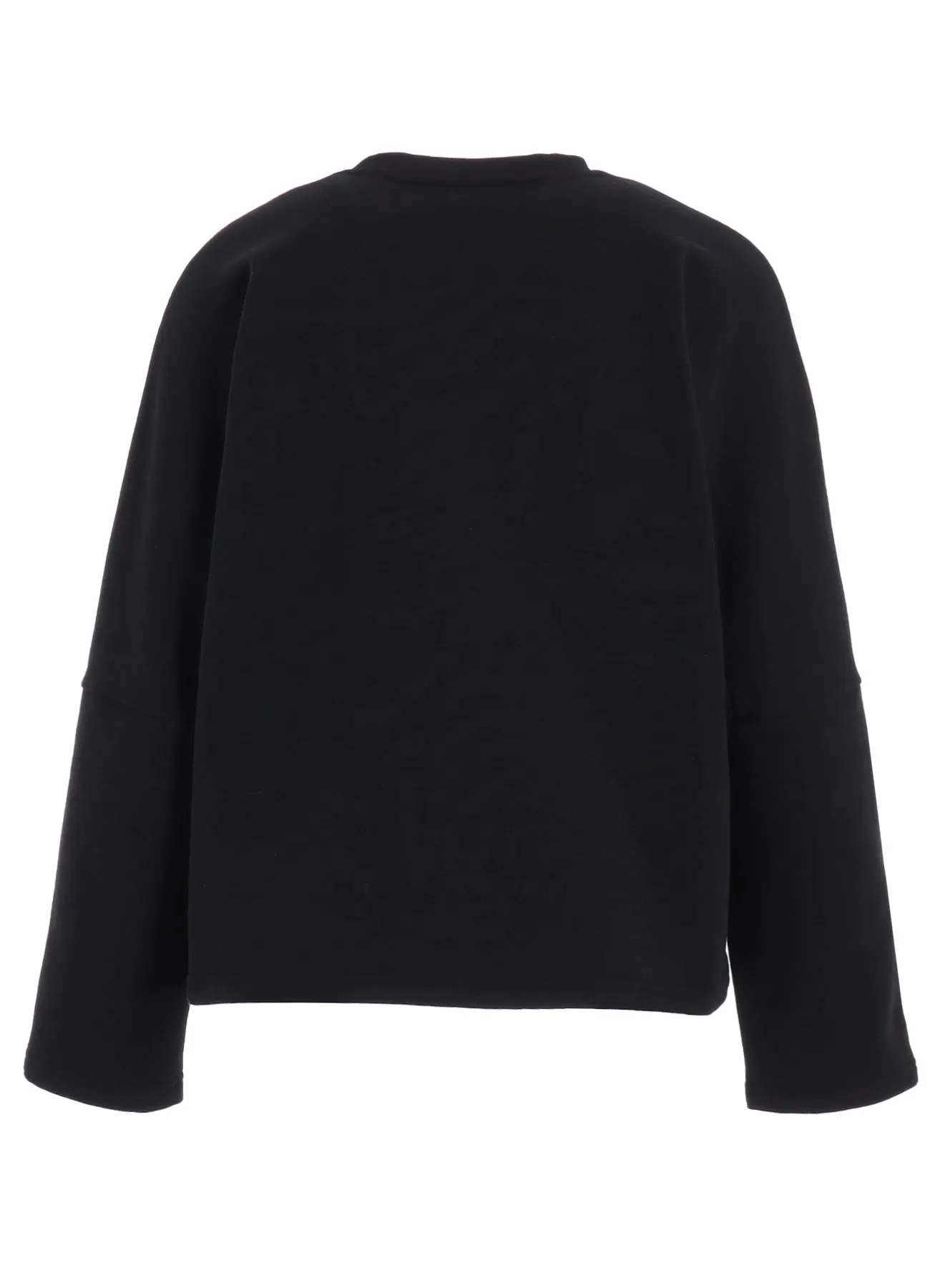 COTTON FLEECE CARDIGAN