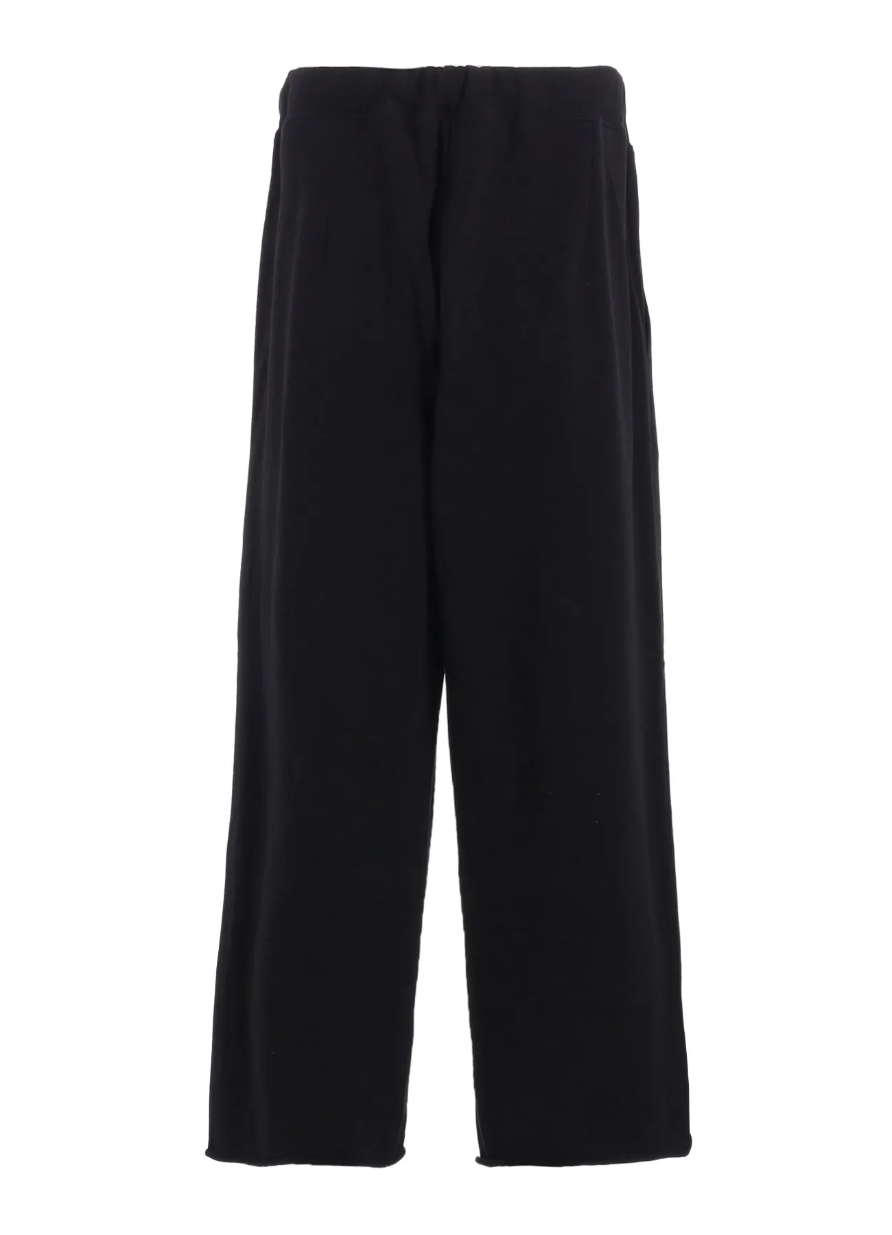 COTTON FLEECE   STRIPE RIBBON PANTS