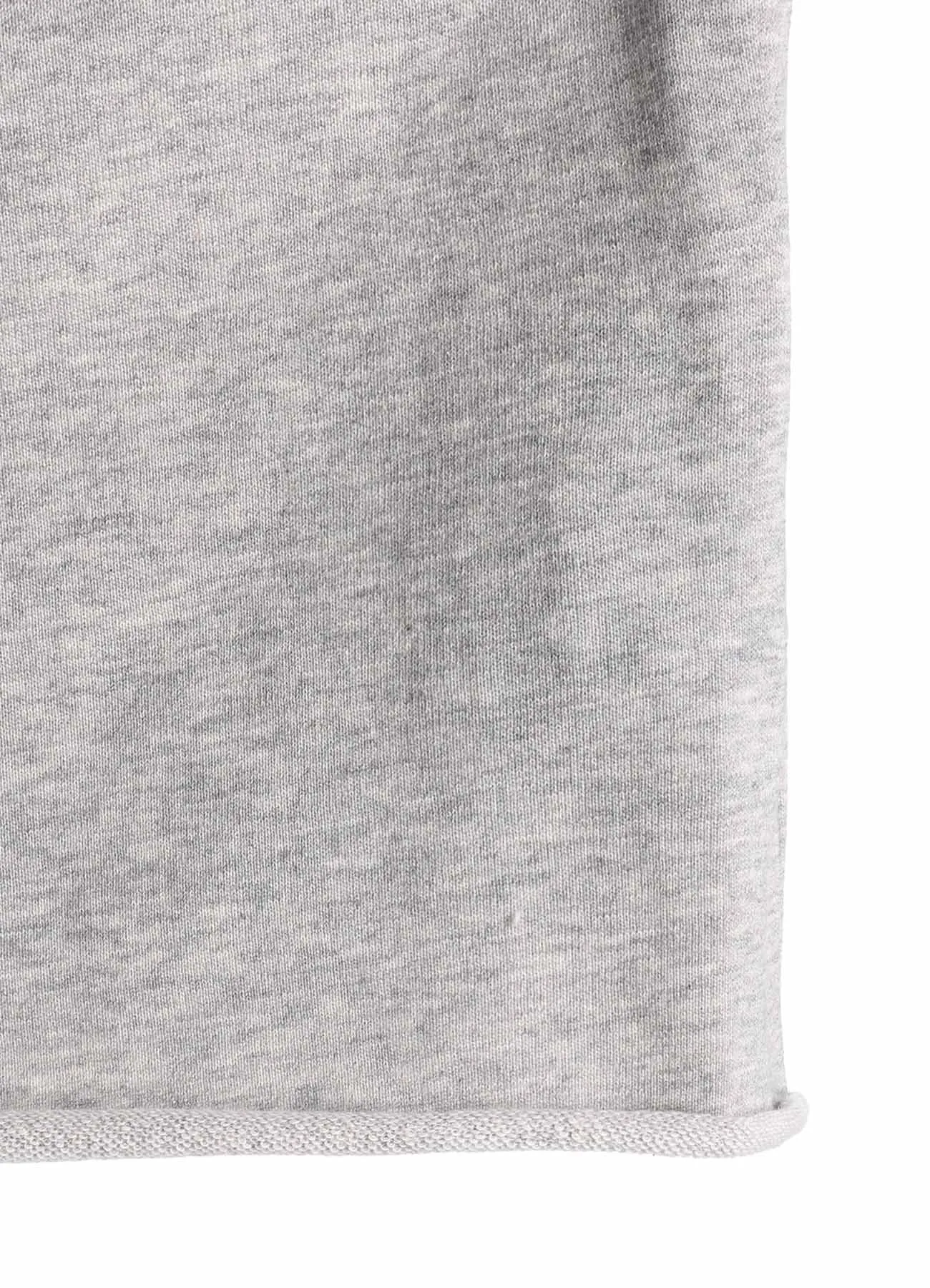 COTTON FLEECE   STRIPE RIBBON PULLOVER