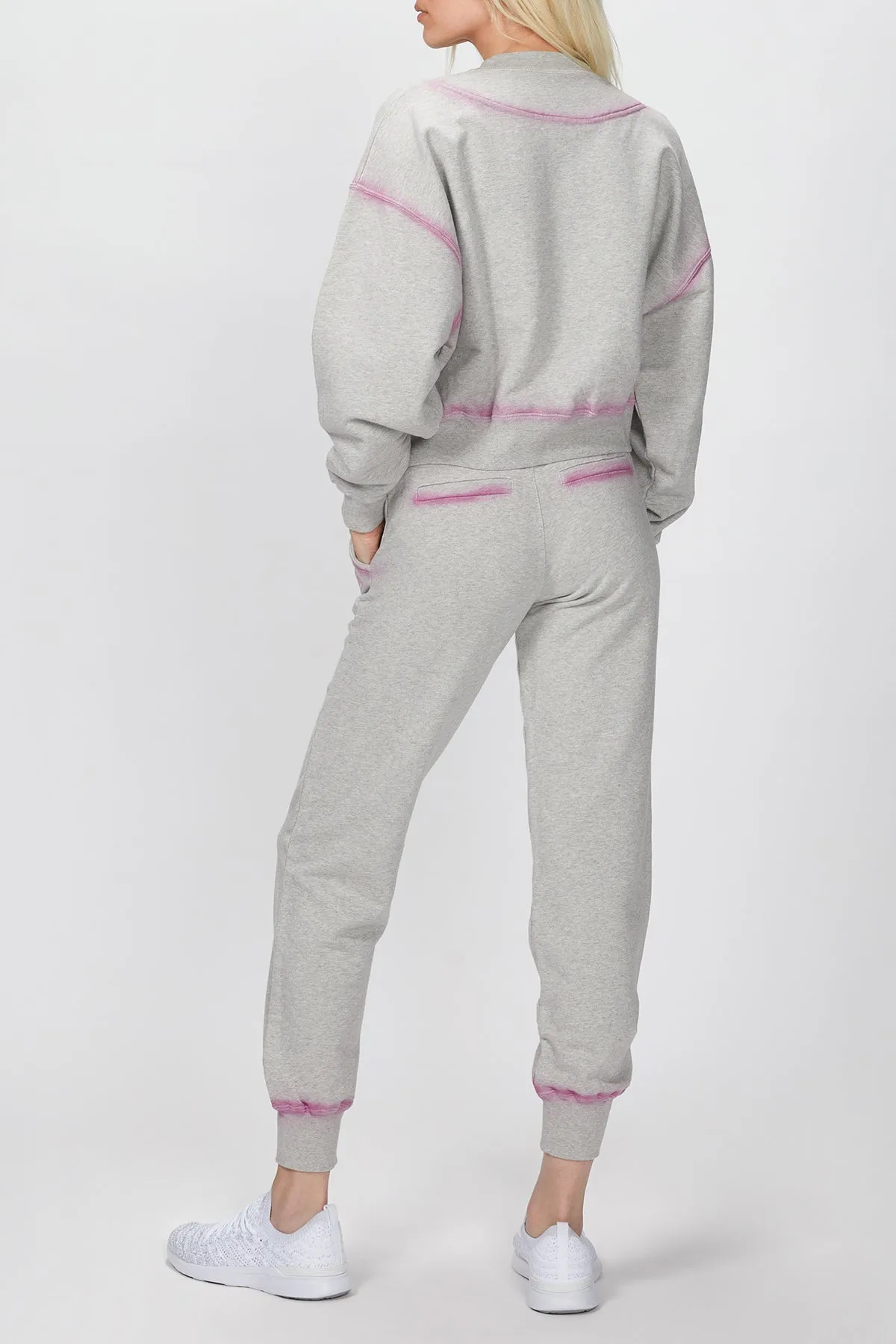 COTTON-JERSEY JOGGER SWEATPANTS
