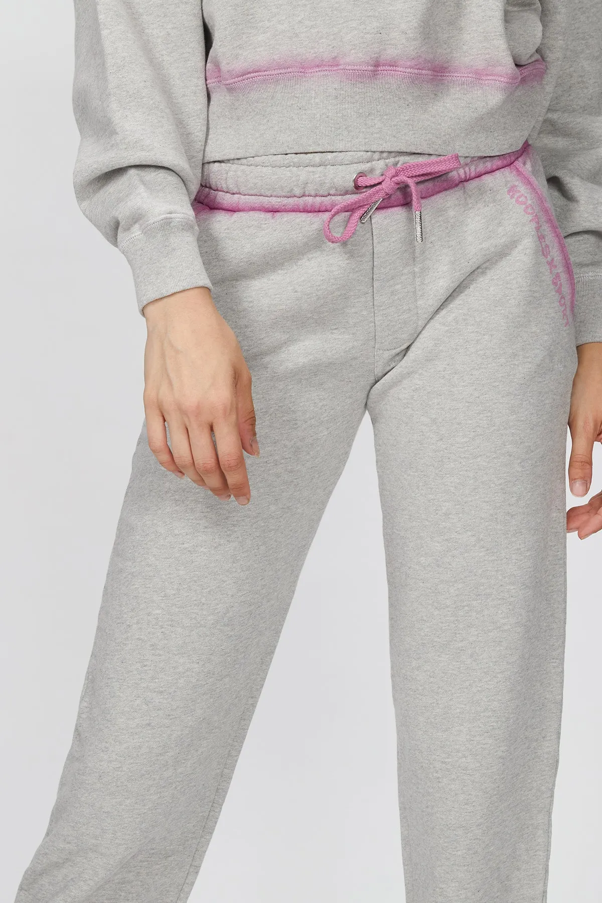 COTTON-JERSEY JOGGER SWEATPANTS