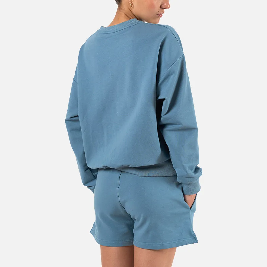 Cotton Loungewear Set (Blue)