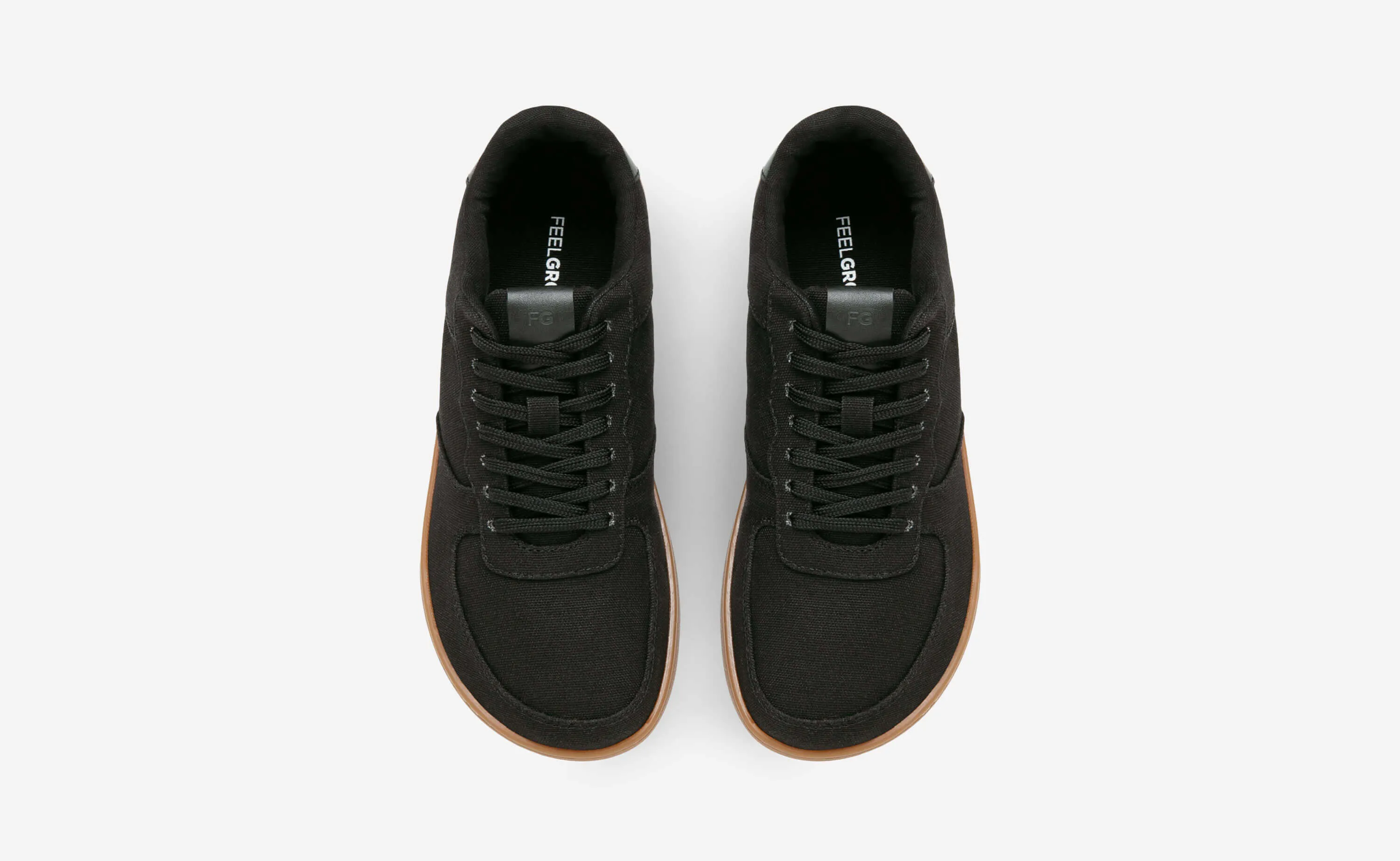 Courtside Canvas - Gum Black