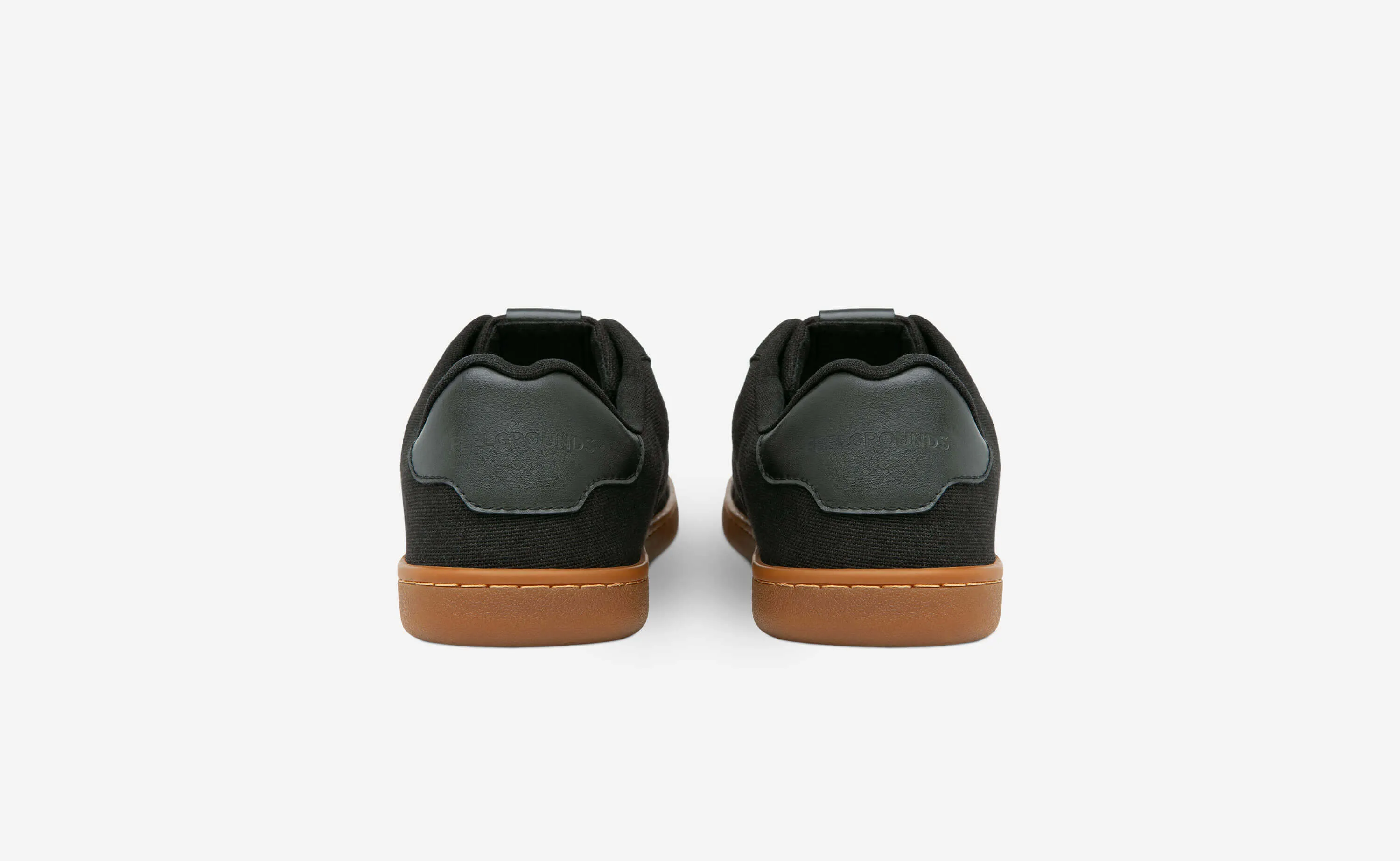 Courtside Canvas - Gum Black