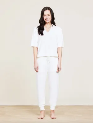 CozyChic Ultra Lite Collared Short Sleeve