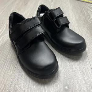 Crane Kids Black Leather School Shoes Size 11 (New)
