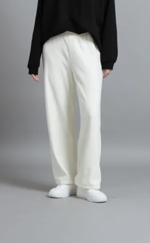 Cream Ultrasoft Winter Loose Pants
