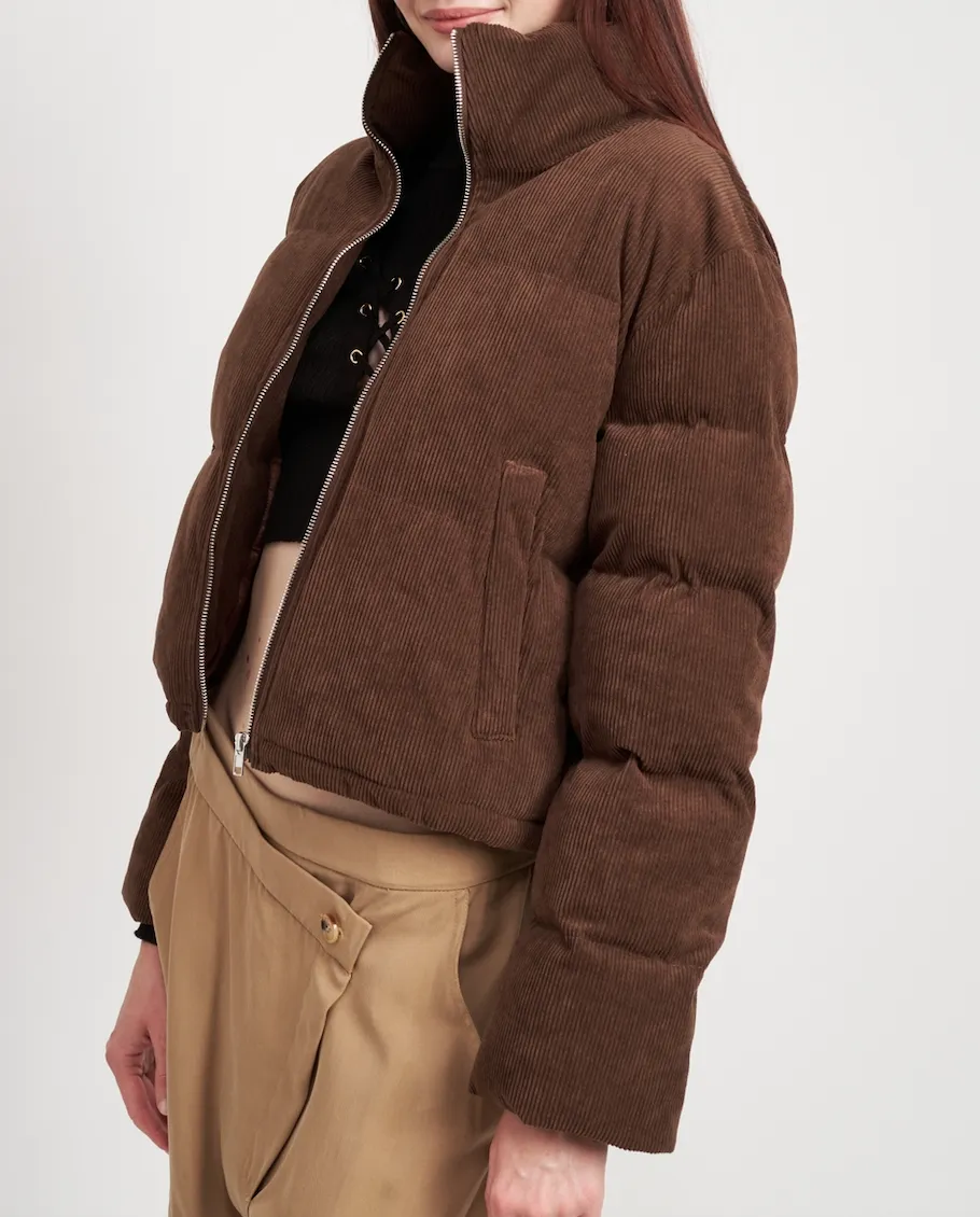 Cropped Puffer Jacket