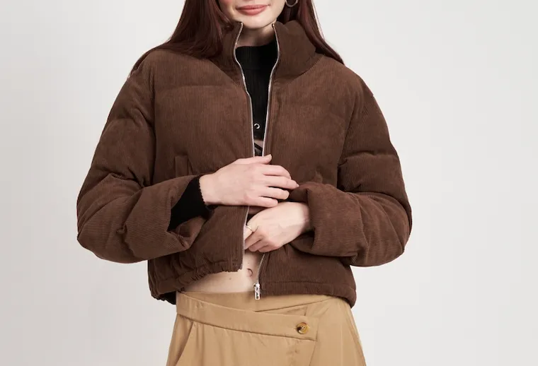 Cropped Puffer Jacket