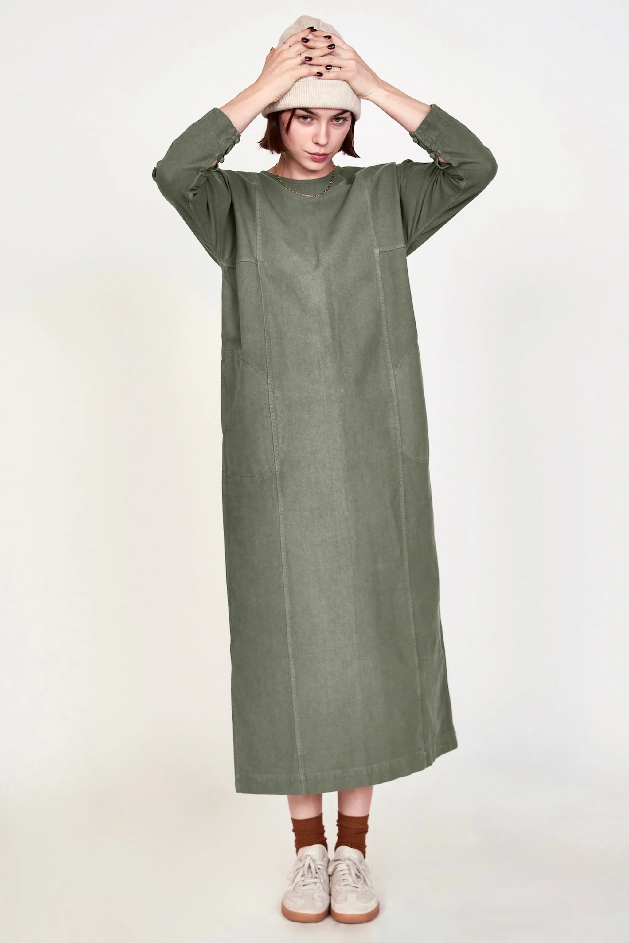 Curacao Canvas Dress in Turtle