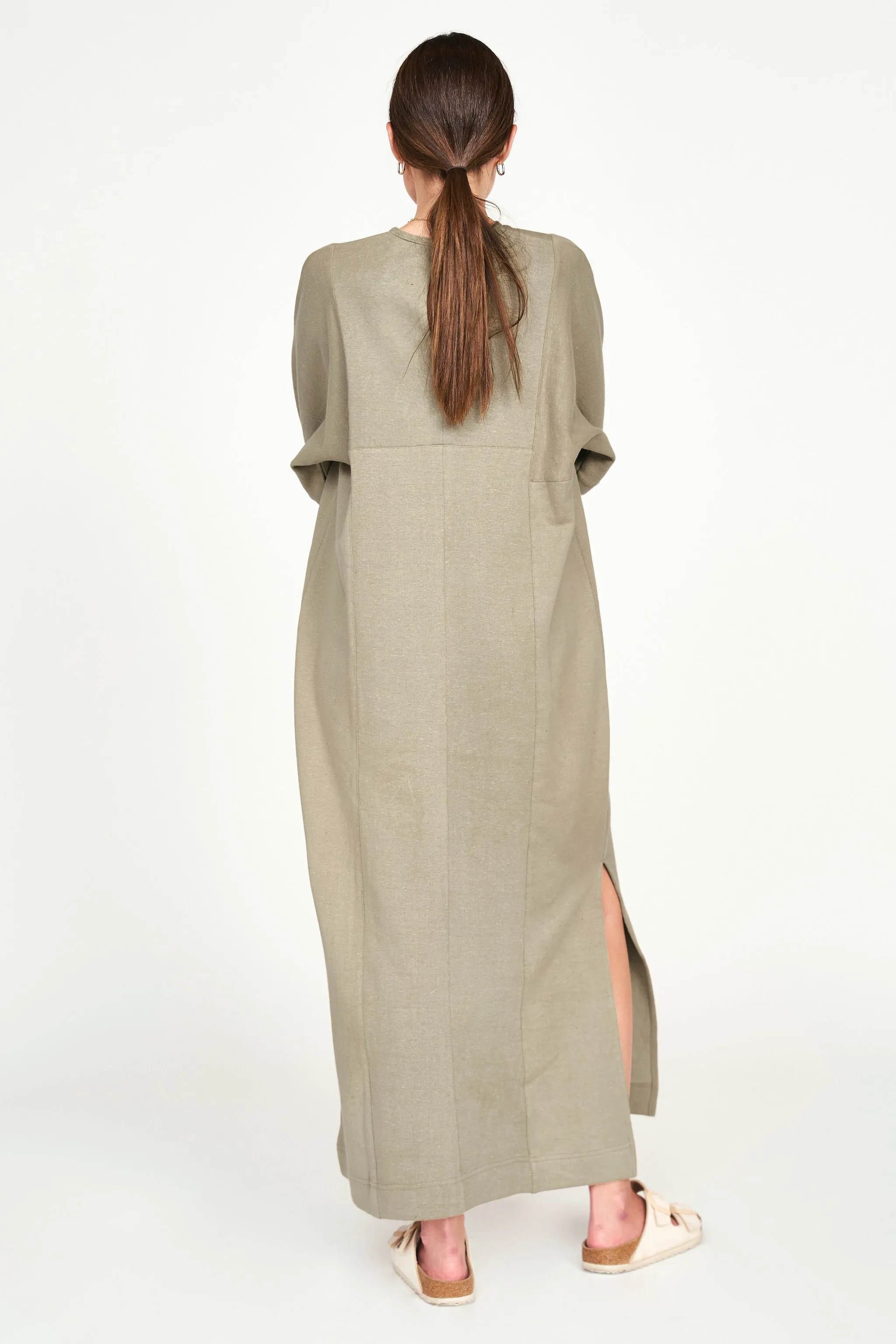 Curacao Lounge Dress in Sagebrush