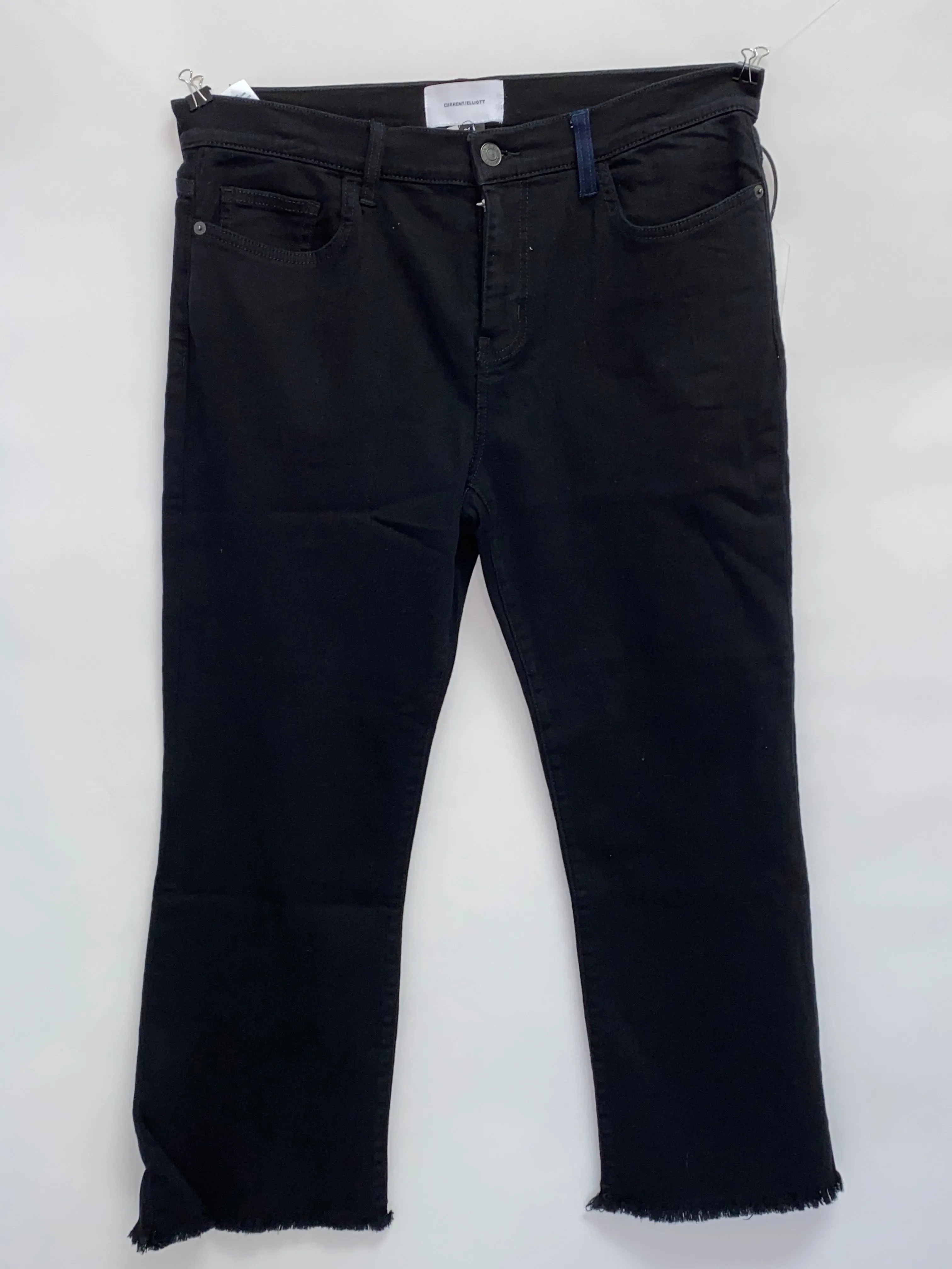 Current Elliot: Mid Rise Denim Black