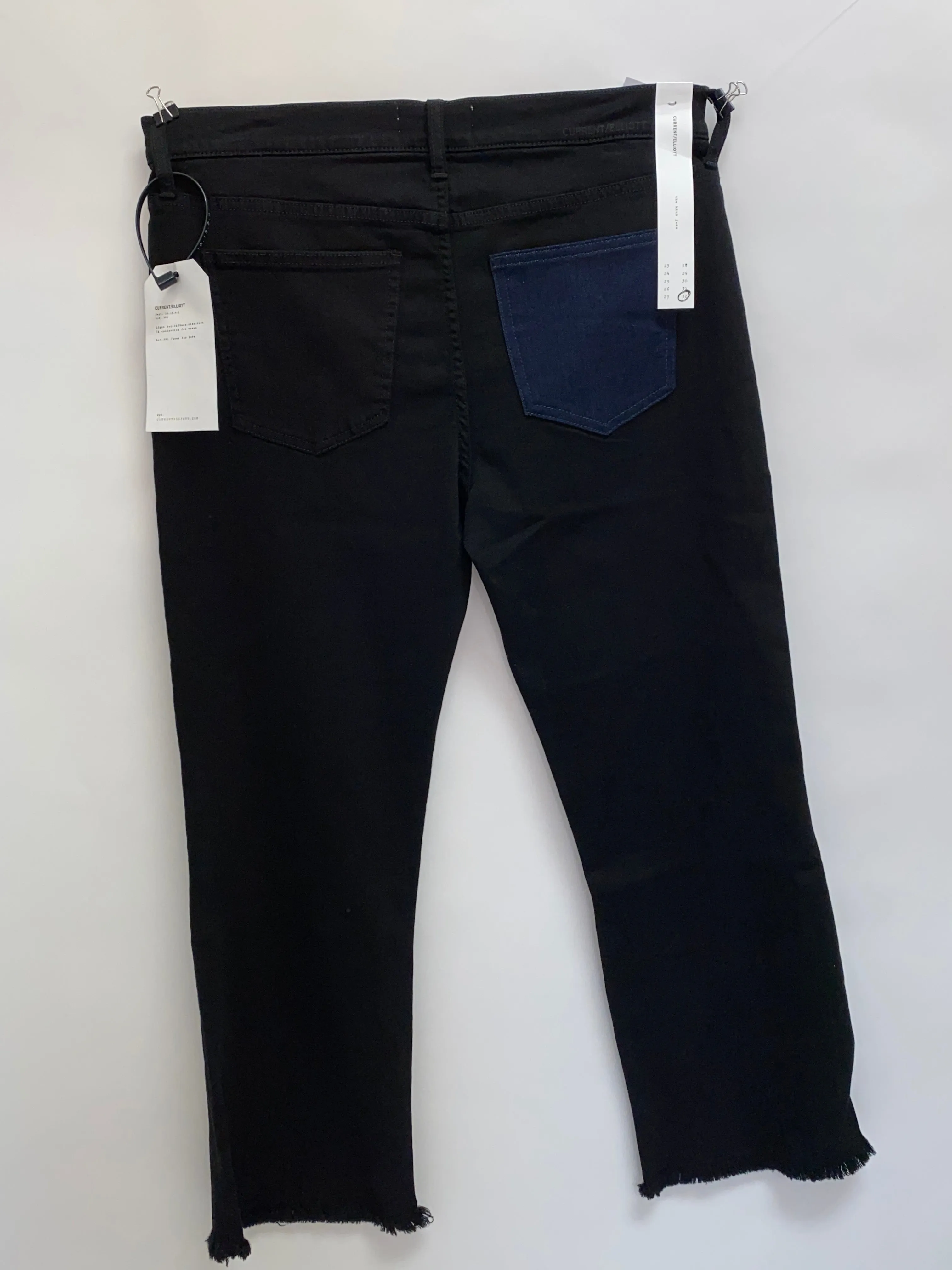 Current Elliot: Mid Rise Denim Black