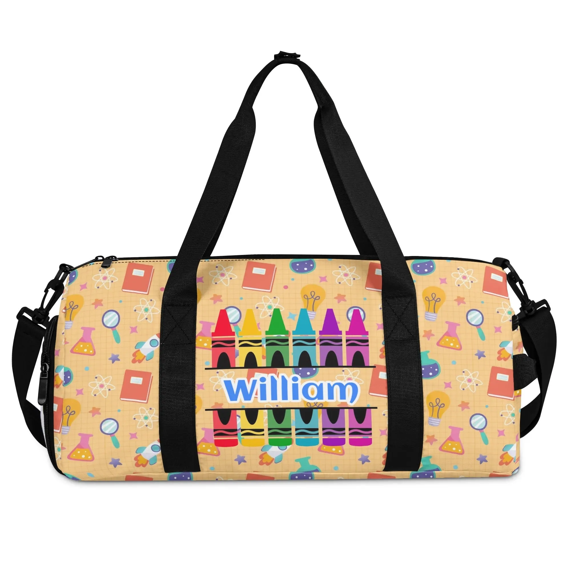 Custom Crayon Luggage Bag
