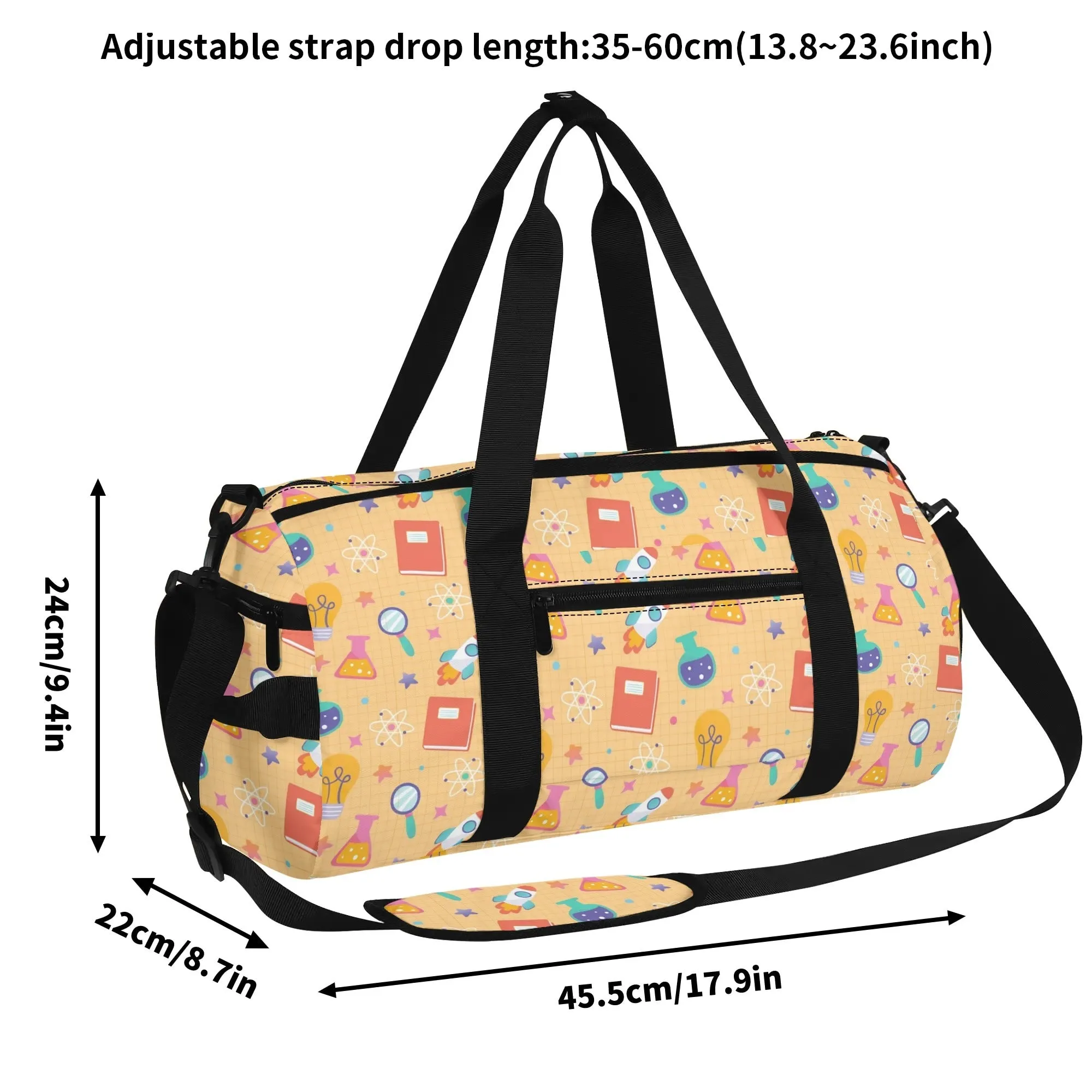 Custom Crayon Luggage Bag