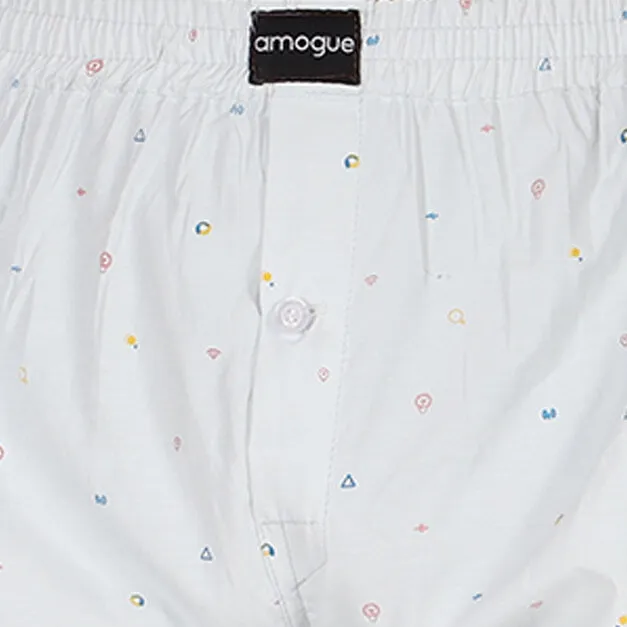Dark Blue & Light Self Dotted Boxers Combo