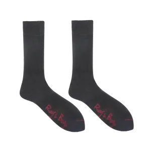 Dark Grey Marl Luxury Cashmere Blend Socks