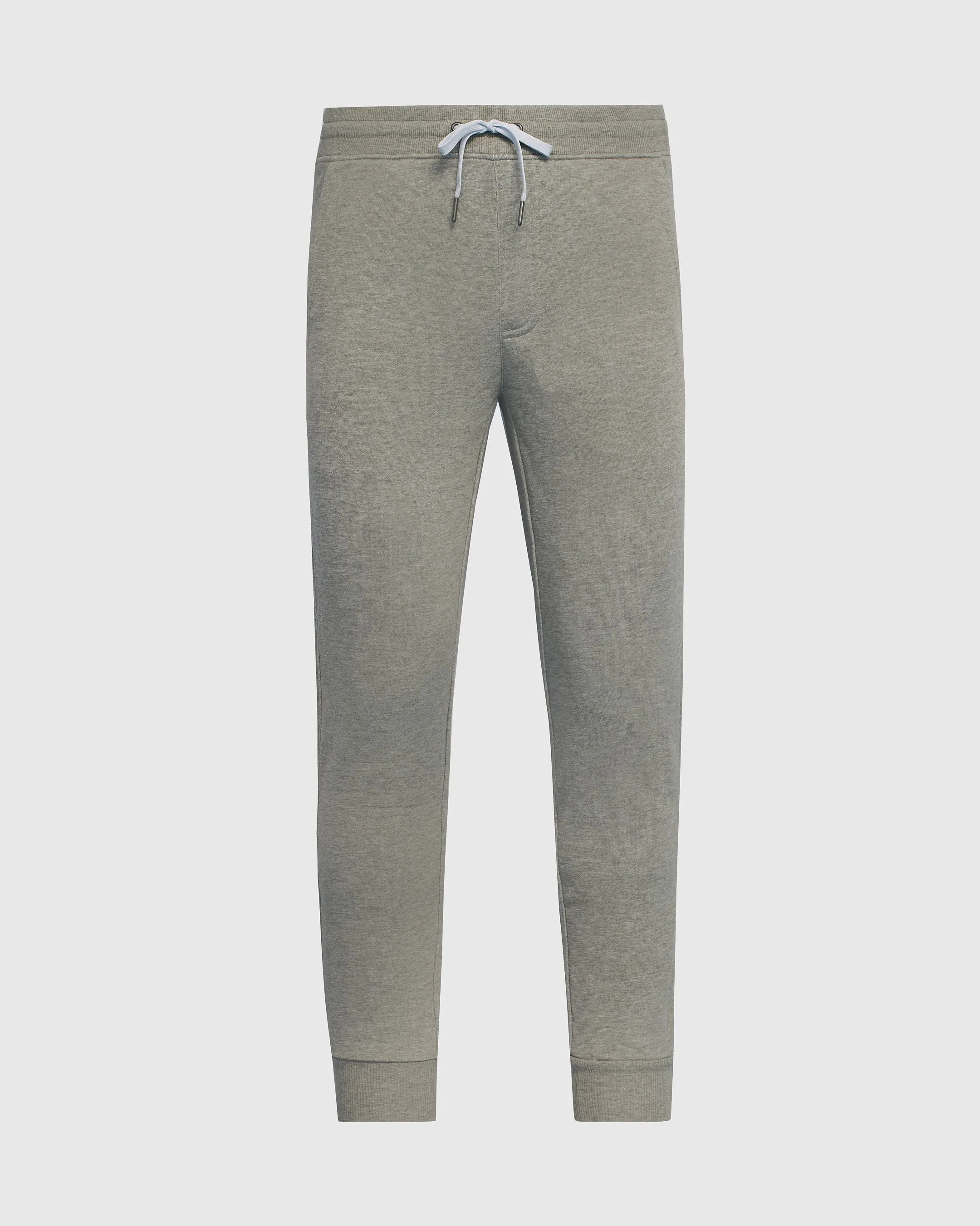 Dark Heather Gray Fleece French Terry Joggers