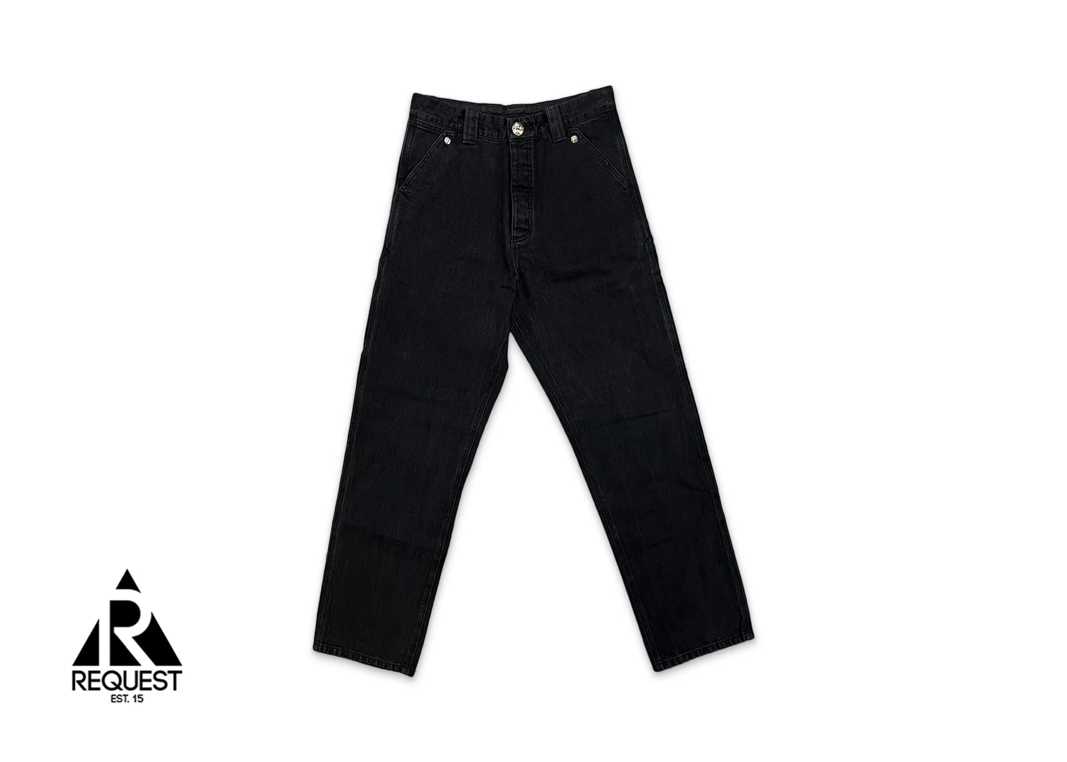 Denim Carpenter Pants "Black"