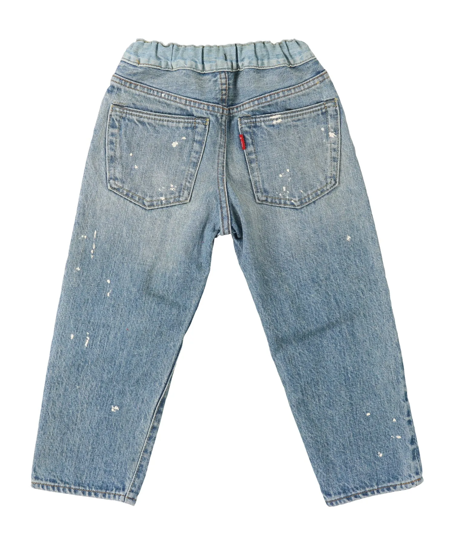 DENIM DUNGAREE PANTS