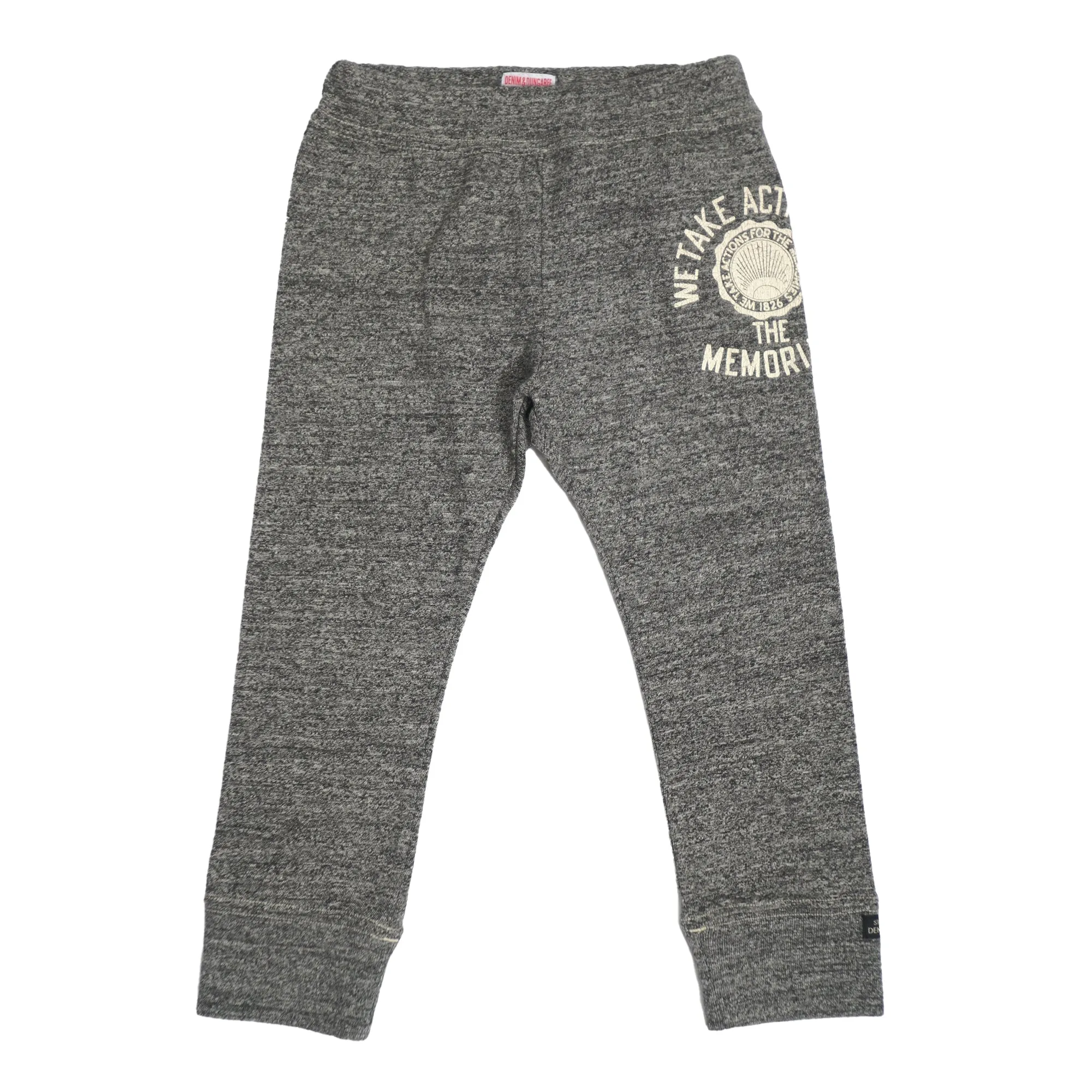 DENIM DUNGAREE PANTS