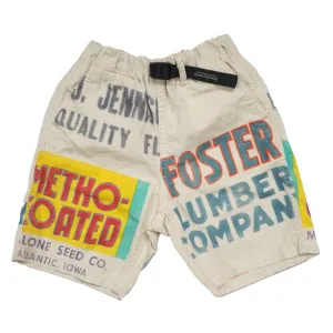 DENIM DUNGAREE SHORT PANTS