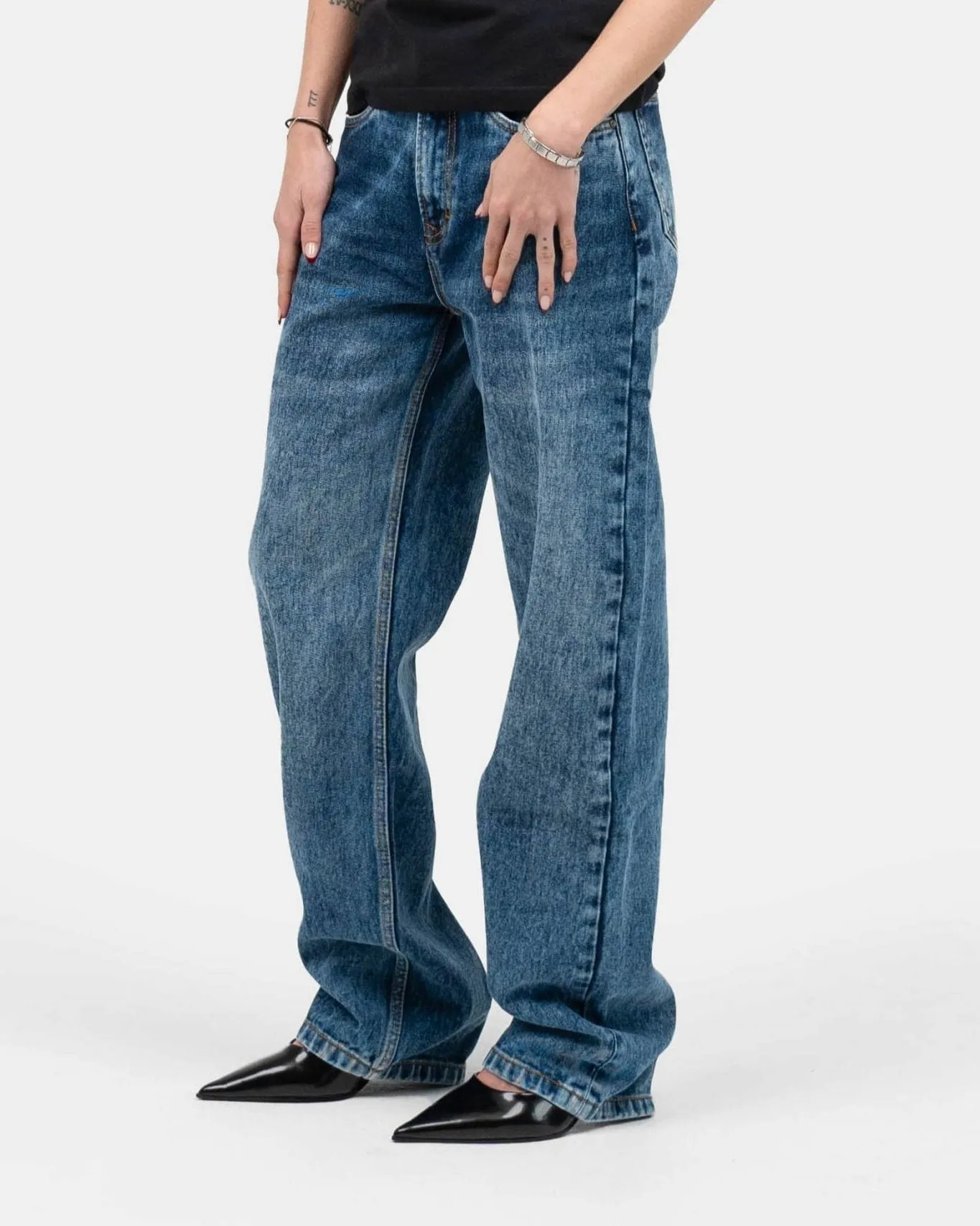 Denim Jeans Mid Blue