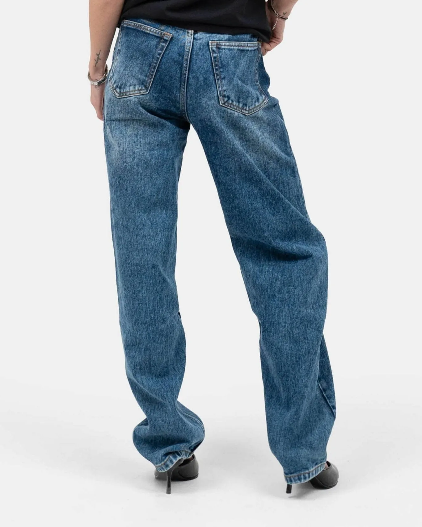Denim Jeans Mid Blue