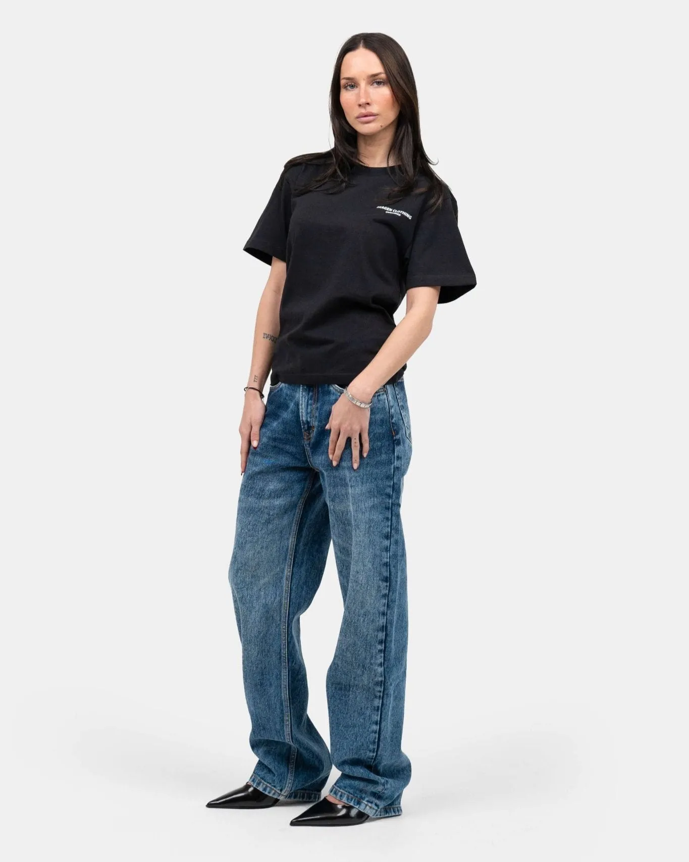 Denim Jeans Mid Blue
