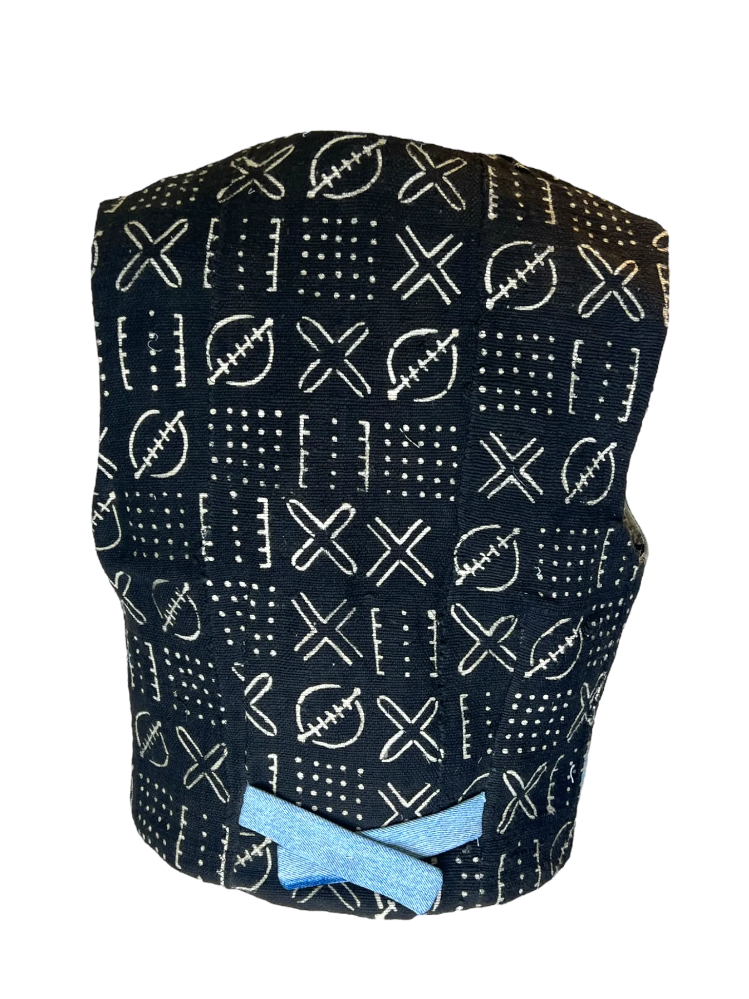 Denim Vest with Black Indigo