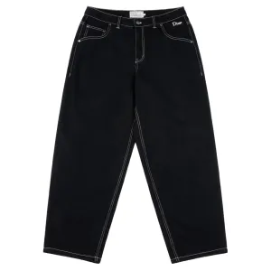 Dime classic Baggy Denim Pants - (Black)