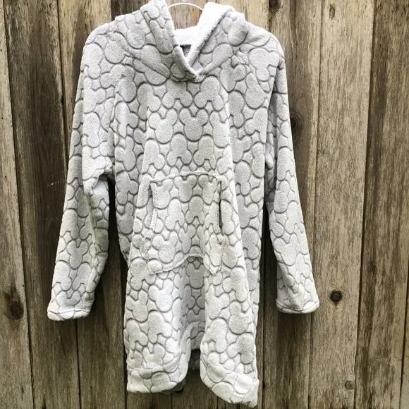 Disney Mickey Mouse Fleece Lounge Hoodie Large