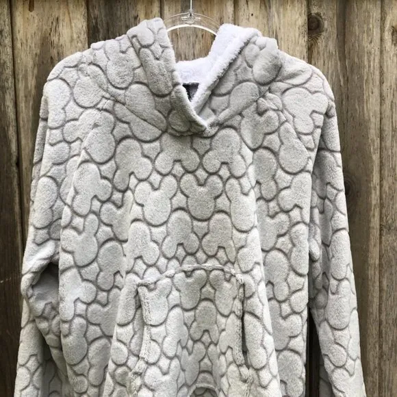 Disney Mickey Mouse Fleece Lounge Hoodie Large