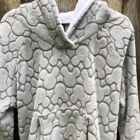 Disney Mickey Mouse Fleece Lounge Hoodie Large