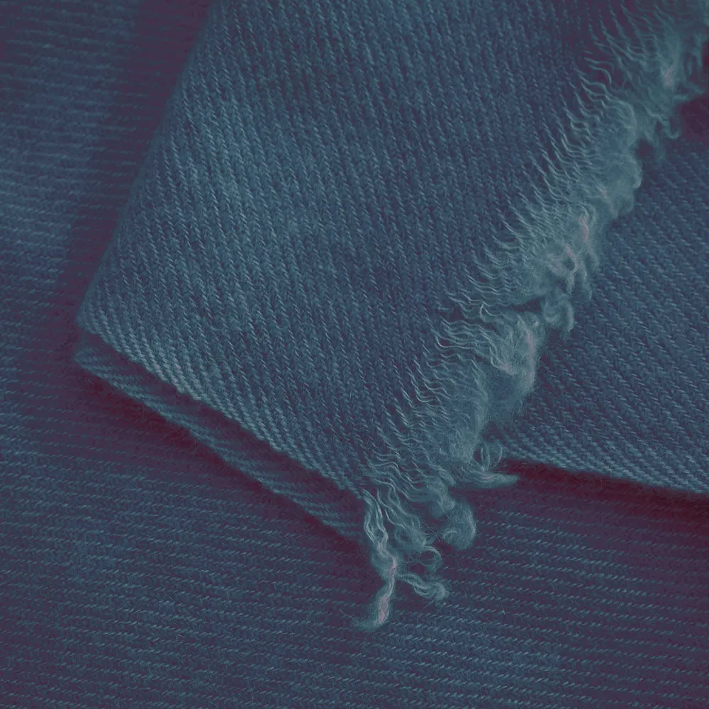 Double weave cashmere fair trade scarf from Nepal.