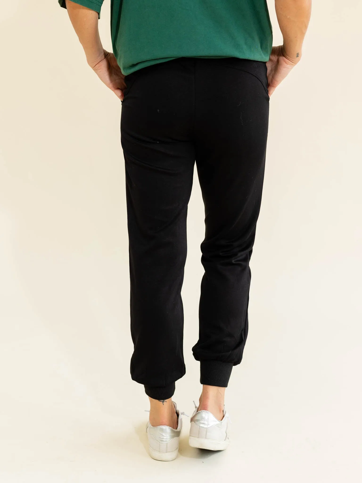 DoubleLUXE Rib Waist Jogger