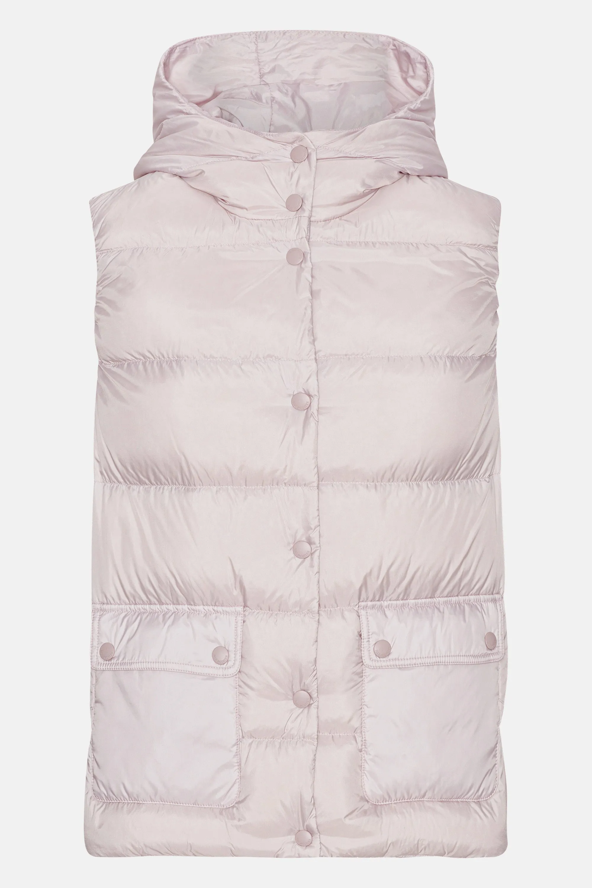 Down vest - Concrete