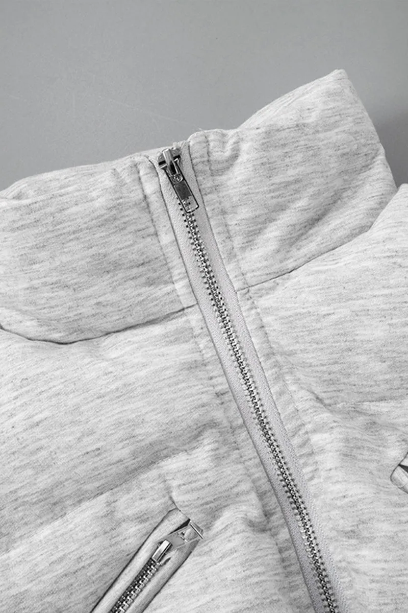 DR3413 Puffer Crop Jacket Outerwear