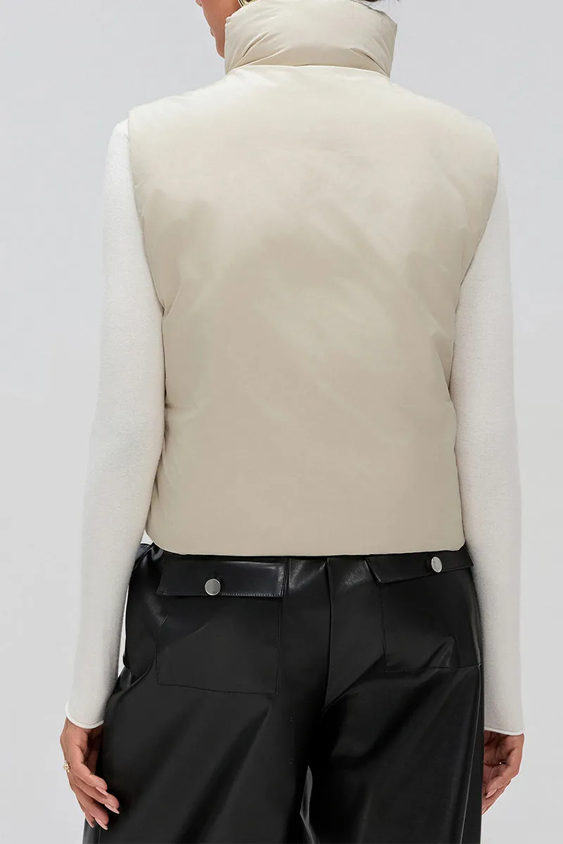DS3308 Puffer Vest Jacket Outerwear