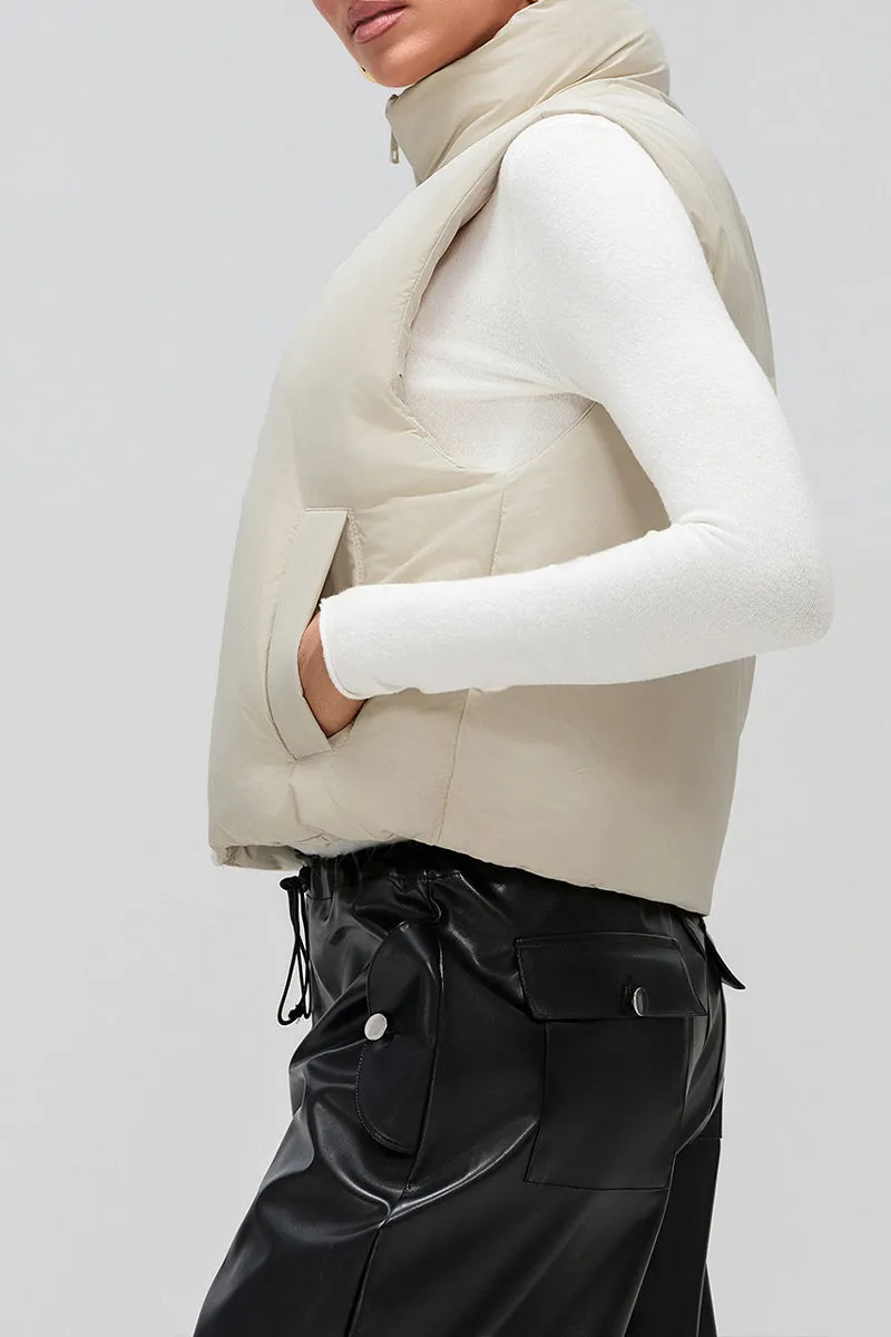 DS3308 Puffer Vest Jacket Outerwear