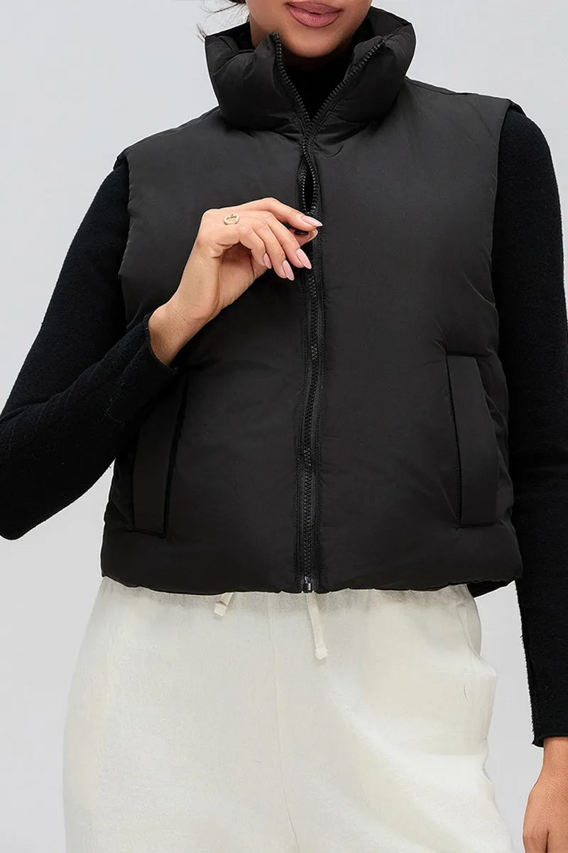 DS3308 Puffer Vest Jacket Outerwear