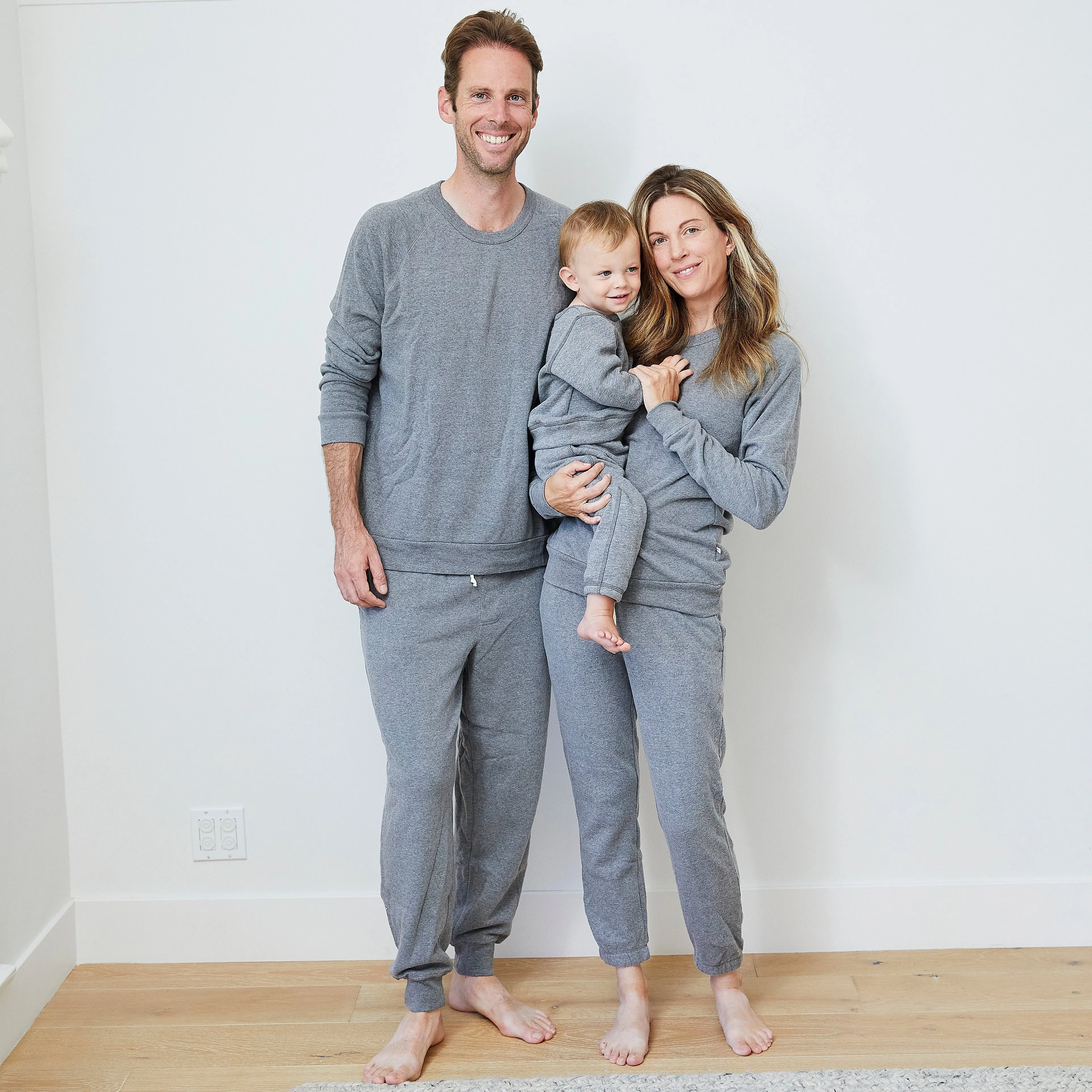 Eco Fleece Heart LA Loungewear Sets-Dad